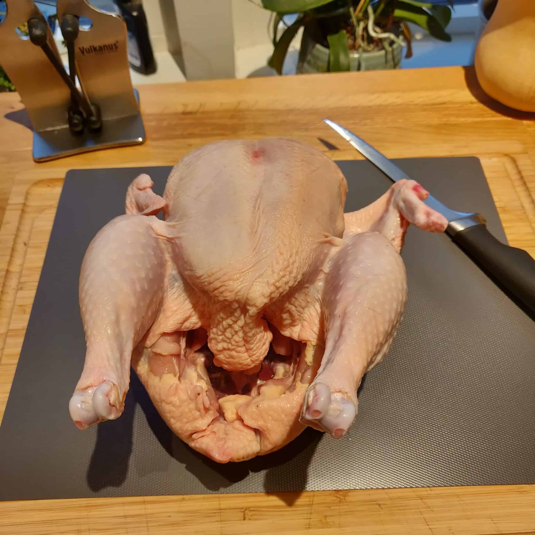 Hur man styckar en kyckling 3